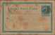 CANADA POST CARD ONE CENT 1879 FROM ARKONA TO HAMILTON ONTARIO - 1860-1899 Regering Van Victoria