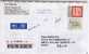 2000 CINA - Stamps On Registered Air Mail Cover - Storia Postale