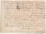 Vieux Papier Parchemin Manuscrit à Déchiffrer Daté Du 10 Juillet 1712 - Au Dos = Cachet Généralité De Limoges 8 Deniers - Seals Of Generality