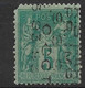 Préoblitéré N° 15 Cote 650€, Une Dent Manquante Dans L'angle - 1893-1947