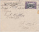 GRECE - 1924 - YVERT N°346 SEUL Sur LETTRE COMMERCIALE De ATHENES Pour ZÜRICH (SUISSE) - Cartas & Documentos