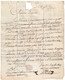 Belgique Precurseur 1805 Lettre Datee De Gand Pour Termonde Avec Port II A La Craie Rouge - 1794-1814 (Periodo Francese)