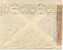 España 1937. Carta De La Linea A Londres Via Gibraltar. Censura. - Marcas De Censura Nacional