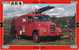 A04350 China Phone Cards Fire Engine Puzzle 40pcs - Pompiers