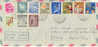 Japan 1963 Lettre En Puerto Rico, Sports, Base-ball,tir, Gymnastique Et Aviron, Voir 2 Scan - Cartas & Documentos