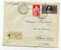 VATICAN - N° 56 + 76 SUR LETTRE RECOMMANDÉE DU 29/3/39 POUR LA FRANCE - TB - Covers & Documents