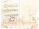 Lettre Adressée Mr Dubiran Chevalier De La Legion Dhonneur Avocat A Mont De Marsan Ecrite A Corneillan Par Dubache 1834 - Timbri Generalità
