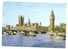 LONDON-PALACE OF WESTMINSTER FROM ACROSS THE THAMES-traveled - River Thames