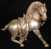 Collection Qing Dynasty Silver Horse Statue - Other & Unclassified