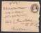 HYDERABAD State India 1940 KG V 1A PS Envelope To Indore IMPERIAL USAGE FROM STATE #23427 - Hyderabad