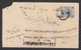 Jaipur State India  Half Anna Envelope  Registered Used STAMPS REMOVED    #08758 - Jaipur