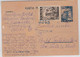 POLOGNE - 1946 - CARTE POSTALE ENTIER De RACIBORZ Pour HALLE (ALLEMAGNE) - Stamped Stationery