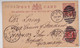 GB - 1887 - ENTIER CARTE POSTALE De WALSALL Pour ERFURT (GERMANY) - Brieven En Documenten
