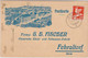 SUISSE - 1932 - ZNr. 186 SEUL Sur BELLE CARTE POSTALE PUBLICITAIRE ILLUSTREE De MOLS Pour FEHRALTORF - Covers & Documents