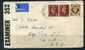Great Britain 1941 Cover Sent To USA Censored - Revenue Stamps