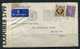 Great Britain 1943  Cover Sent To USA Censored - Revenue Stamps