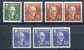 Sweden 1938 Sc 275-7 FA 266-8 MNH/MH  Pair  King Gustf V - Ongebruikt