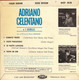 EP 45 RPM (7")  Adriano Celentano  "  Sabato Triste  " - Sonstige - Italienische Musik