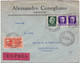 ITALIE - 1938 - LETTRE COMMERCIALE Par EXPRES De TRIESTE  Pour MARSEILLE - Express Mail