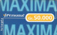 PARAGUAY - Personal Maxima Prepaid Card Gs 50000(thick Paper), Large CN, Used - Paraguay