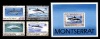 (022+27) Montserrat  WWF Marine Mammals / Animaux / Mammiferes / Meeressäugetiere ** / Mnh  Michel 786-89 + BL 59 - Montserrat