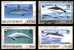 (022+27) Montserrat  WWF Marine Mammals / Animaux / Mammiferes / Meeressäugetiere ** / Mnh  Michel 786-89 + BL 59 - Montserrat