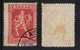 GRECE / 1911  # 191 Ob. - 3 D. ROUGE CARMINE SIGNE (ref T458) - Unused Stamps