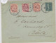 SEMEUSE LIGNEE - ENVELOPPE ENTIER POSTAL -  STORCH B13 - De PARIS Pour BALE (SUISSE) - 1906 - Enveloppes Types Et TSC (avant 1995)