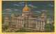 USA – United States –  State Capitol At Night, Harrisburg, Pa, Unused Linen Postcard [P4228] - Harrisburg