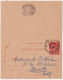 SEMEUSE LIGNEE - 1929 - CARTE LETTRE ENTIER De NIMES (GARD) - STORCH D1 - DATE : 907 - Cartes-lettres