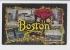 GREETINGS FROM BOSTON . Old PC . USA - Greetings From...