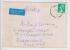 Air Mail / Airletter, Topay / Unpaid In Square 32p ,Great Britain To India - Tasse