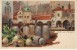 Grus Aus Muenchen Munich Bavarian, Kley Artist Signed 1900s Vintage Postcard - Kley