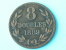 1889 H - 8 DOUBLES / KM 7 ( For Grade, Please See Photo ) ! - Guernsey