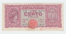 Italy 100 Lire 1944 P 75a 75 A - 100 Liras