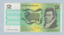 Australia 2 Dollar 1983 AUNC CRISP Banknote P 43d 43 D - 1974-94 Australia Reserve Bank (Banknoten Aus Papier)