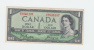 Canada 1 Dollar 1954 QEII VF++ P 74a 74 A - Canada