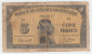 French West Africa 5 Francs 1942 VG Banknote P 28a 28 A - Autres - Afrique