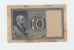 ITALY 10 Lire 1939 "F" P 25c 25 C - Regno D'Italia – 10 Lire