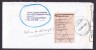 Ireland ROYAL DANISH EMBASSY Dublin 1995 Cover Denmark Readressed Returned Officially Sealed In The Post Office Label - Lettres & Documents
