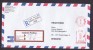 Kuwait Airmai Par Avion SALMIYA Registered Recommandée Einschreiben Meter Stamp Cover 2000 To Denmark - Kuwait