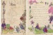 Menu  Décors Dessins Asiatiques Du 06 Décembre 1900 (Série De Quatre) - Menu