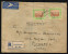 1954 SUDAN  10 PT Rate OMDURMAN  REGISTERED  AIR MAIL Cover To India # 25171 - Sudan (1954-...)