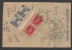 Bahrain  1943   2A6P  Rate Air Mail Cover To India Arrival Censor # 25226 - Bahrein (1965-...)