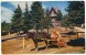 Old Colour Picture Postcard Of Santa Claus Village Val David  Quebec,used With Rare Metered Slogan Cancel - Montreal