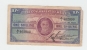 Malta 1 Shilling 1943 KGVI "G+" Banknote  P 16 - Malta