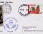 Antigua & Barbuda First Flight Mit Luftpost Air Mail Lufthansa DC10 Crustacés Coquillages Faune Animaux Animals  Sp1829 - Crustaceans