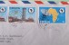 Kenya 1981 Cover To England UK - Conference Center OAU Map Satellite Antenna - Kenia (1963-...)