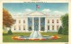 USA – United States – White House, Washington D.C. 1953 Used Linen Postcard [P4686] - Washington DC