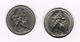 ) AUSTRALIE  2 X 20 CENTS  1966/1972 - 20 Cents